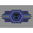 thumbnail image 2 of Women's Black Panther: Wakanda Forever Ornate Logo Racerback Tank Top Gray Heather X Small, 2 of 3