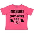 thumbnail image 3 of Inktastic Missouri Awesome Since 1821 Boys or Girls Toddler T-Shirt, 3 of 5
