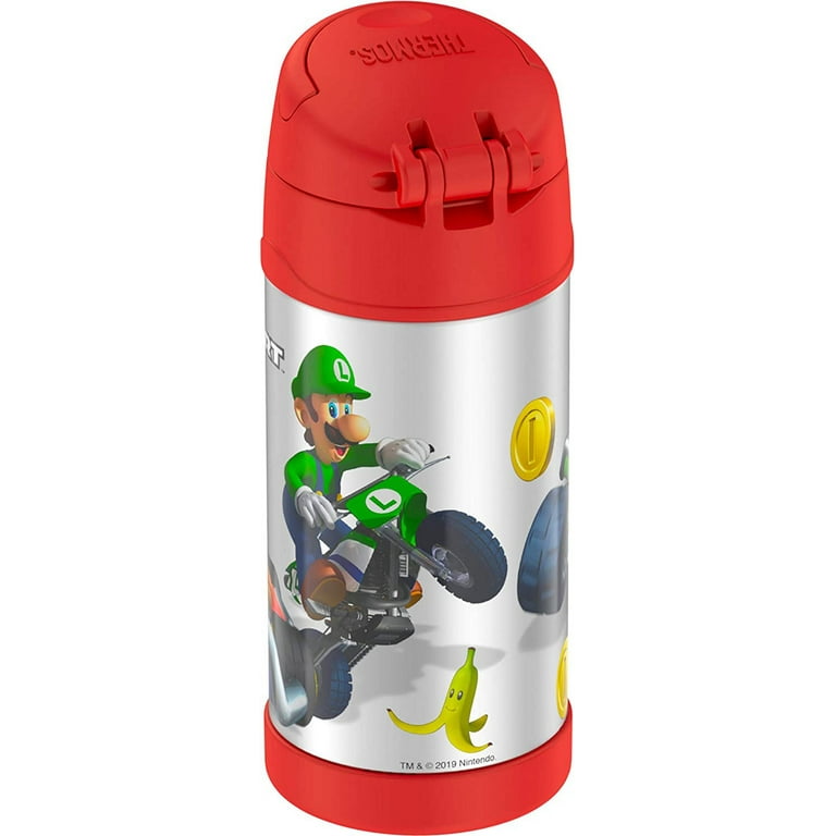 420ML New Super Mario Bros Thermos Mug Anime Stainless Steel Children Water  Bottle Outdoor Sports Large Capacity Water Cup Gifts - AliExpress