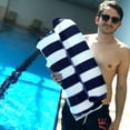 thumbnail image 6 of 3 Pack Premium Inflatable Aqua Portable Summer Water Hammock Bed, Chair, Lounger Float for Adults, 3 x Navy, 6 of 6