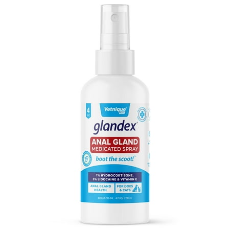UPC: 0810082380552 | Glandex Medicated Anal Gland Itch Relief Spray for Dogs & Cats 4oz