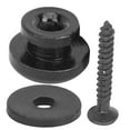 thumbnail image 4 of Guitar End Button, Guitar Strap Lock, Light In Weight Not Easy To Damage For Guitar DIY Ukulele Bass Black, 4 of 8