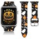 thumbnail image 1 of Correa de reloj de Acción de Gracias compatible con Halloween Apple Watch 38/40/41/42/44/45 mm pulseras ajustables de silicona Feliz Navidad correa de reloj inteligente para IWatch Series 8 7 6 5 4 3, 1 of 4