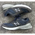 thumbnail image 3 of New Balance 990v5 Made In USA Men's Size 10 Running Shoes Navy Blue Brown NB, 3 of 6