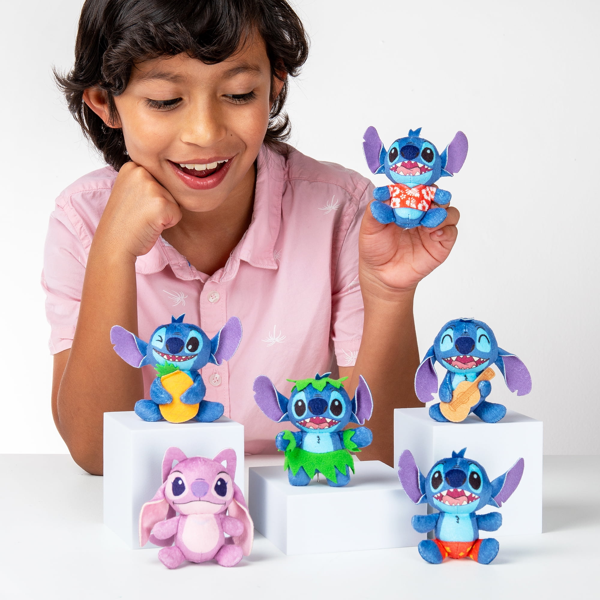 Micro Teenies Disney Stitch Plush Toys Assortment, Great for Ages 3 and up, Styles May Vary, 1 Piece