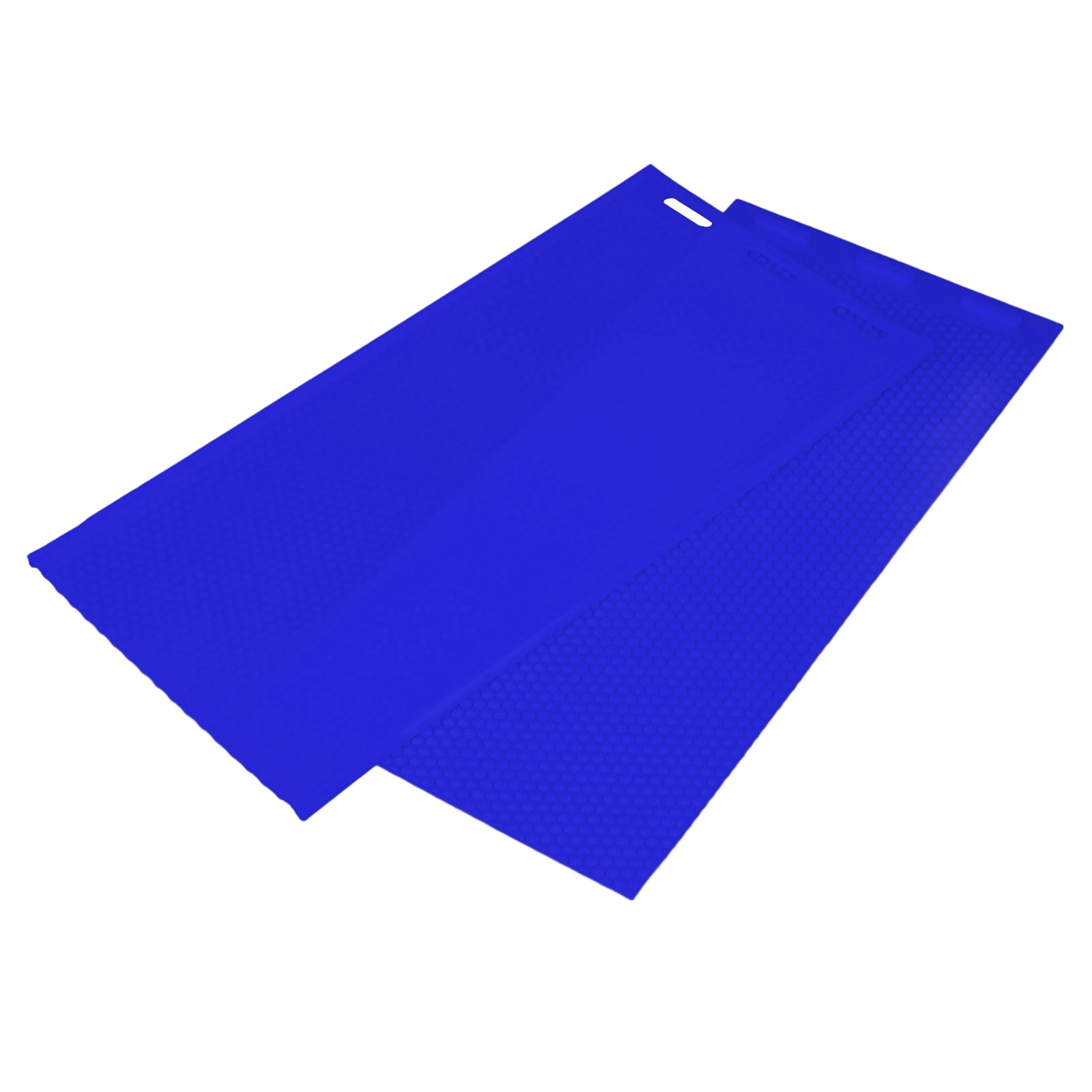 2 PCS 5.4mm Beeswax Foundation Sheets Press Embosser Machine Manual Silicone Beeswax Mold DIY Beekeeping Tool 41.3x20.5CM Dark Blue