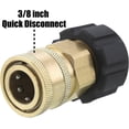 thumbnail image 2 of Tool Daily Quick Connect Socket for Pressure Washer Gun and Hose, 3/8 Inch Socket to M22 14mm Metric Swivel, 5000 PSI, 2 of 3