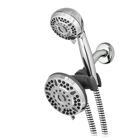 Waterpik 6+ Mode Powerpulse Dual Shower System, Chrome XET-633/643