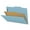 Light Blue, variant on 25 Pt. Pressboard Classification Folders, 2/5 Cut ROC Top Tab, Legal Size, 1 Divider, Brick Red (Box of 10)