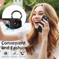 thumbnail image 3 of iPhone 13 PRO Case ,Card Slots Leather Wrist Strap Phone Cover for iPhone 13 PRO, 3 of 5