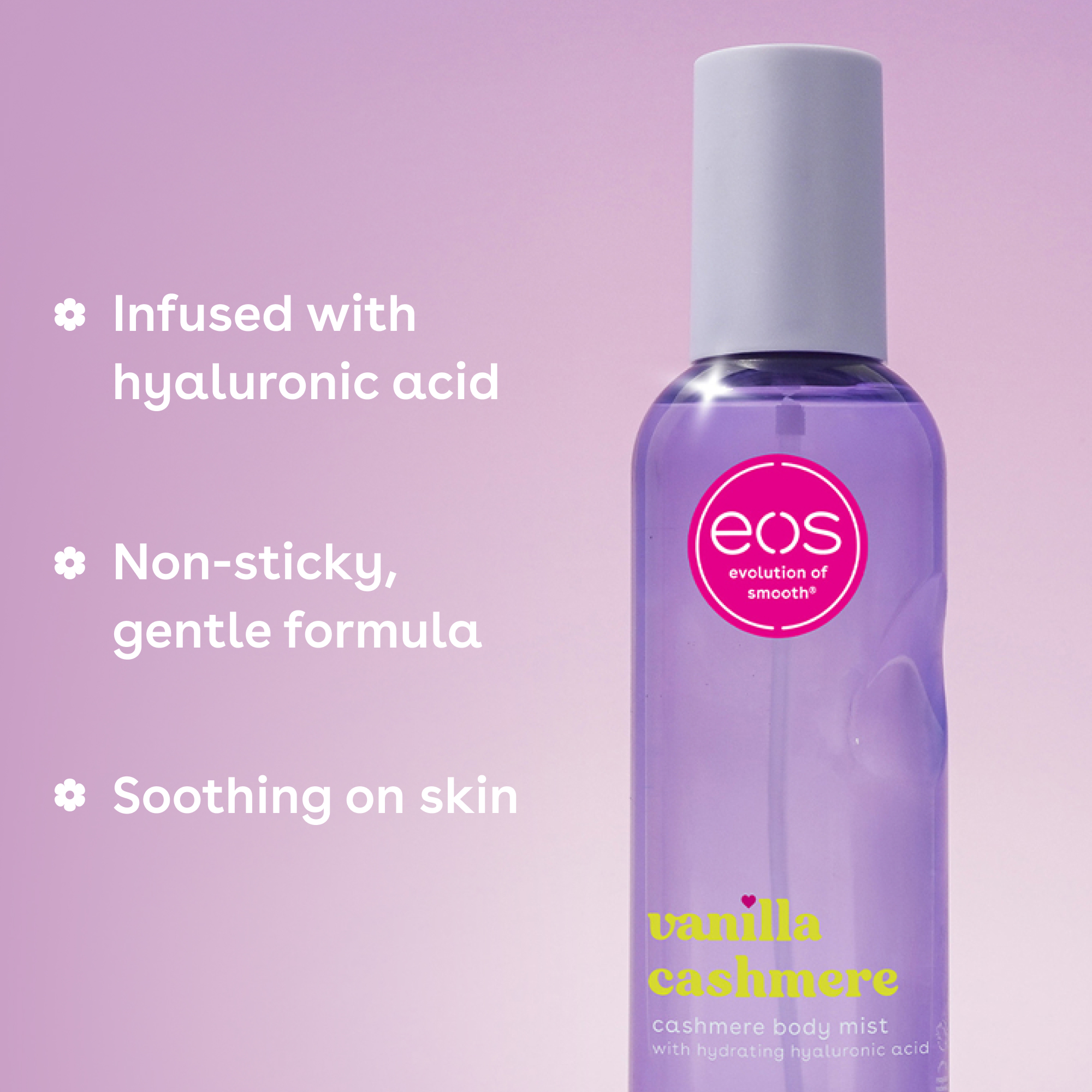 Eos Cashmere Body Mist for Women, Vanilla photo 5