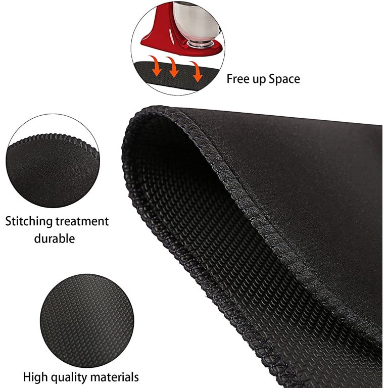 Heat Resistant Mat，Heat Resistant Mat for Air Fryer with Kitchen Appliance  Sliders Function, Countertop Heat Protector Mats，Air Fryer Mat for COSORI  Foodi Air Fryer, Coffee Maker, Blender 14 x 12 