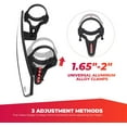 thumbnail image 3 of KEMIMOTO 1.65"-2" Adjustable Rear View Center Mirror For Polaris RZR 570/900/XP 1000 Honda Talon /Arctic Cat, 3 of 8