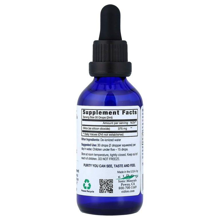 Eidon Ionic Minerals Silica Dietary Supplement Liquid