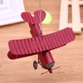 thumbnail image 4 of Vintage Metal Plane Model Aircraft Glider Biplane Aeromodelo Model(Red), 4 of 9