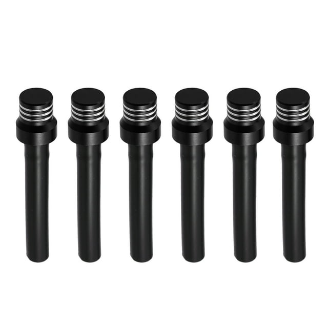 6uds Universal Gas Combustible Tanque Tapa Ventilación Manguera para ATV Motocross Negro