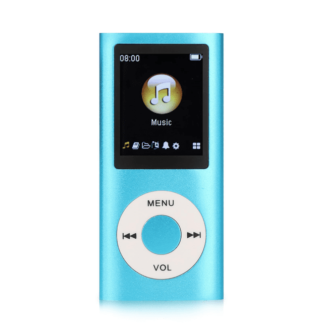 Lecteur MP3/MP4 Bluetooth Haute Fidèle avec Écran Kit Complet 32Go Casque et Câble pour Étudiants et Lecteurs