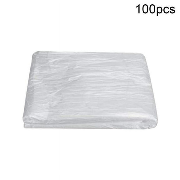 100pcs Disposable Bed Couch Pad Cover Plastic Massage Spa Salon Table Sheet R4F3