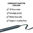 thumbnail image 6 of Hard Candy Party Lines Gel Eyeliner, Pencil Liner, 12HR Waterline Safe, Jailbreak, Matte Grey, 6 of 9