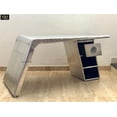 thumbnail image 3 of NauticalMart Aviator Airplane Wing Desk Aluminium Table Aviator Home Office Living Room Furniture (68 Inches), 3 of 5