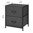 thumbnail image 4 of Mainstays 2-Pack Table de nuit en tissu, 4 of 9