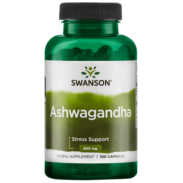 Swanson Ashwagandha Root Capsules, 450 mg, 100 Count - Walmart.com ...