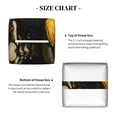 thumbnail image 5 of Logiee Tissue Box Cover 5X5X5'' PU Leather Tissue Holder Square Tissue Cube Box Organizer for Bathroom Vanity Countertop,Car,Night Stands,Office,Home,Kitchen (Duck Bones), 5 of 8