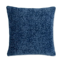 Lush Decor Braided Decorative Pillow, 18¨ X 18¨ – Limoges Blue