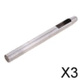 thumbnail image 1 of DYNWAVECA 3-Lot de 6 Outils de Perforation en Acier Rond Creux Joint en Cuir 6mm 3 Pcs, 1 of 8
