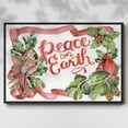 thumbnail image 2 of Cardinal Holly Christmas Collection A - Framed Gallery Wrapped Holiday Canvas - 17 x 25 - Black Frame, 2 of 8