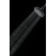 thumbnail image 6 of Mainstays 6-Setting Large Shower Head, Matte Black, 6 of 15
