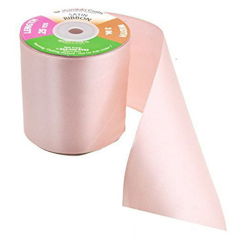 (25 yards/roll) Champagne Satin Ribbon Wholesale Gift Wrapping Christmas  ribbons