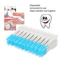 thumbnail image 2 of SharkTRUE Dental Floss Picks 160pcs Double Ended Toothpick Soft Silicone Tooth Picks Interdental Brush Stick Hygiene Tools, 2 of 5