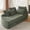 Green, variant on YWEN 78.5" Sofa Chaise Lounge Chair Indoor, Oversized Boneless Cloud Couch Bed with Pillows, Corduroy Convertible Futon Sleeper Lounge Reading Chair for Living Room Bedroom