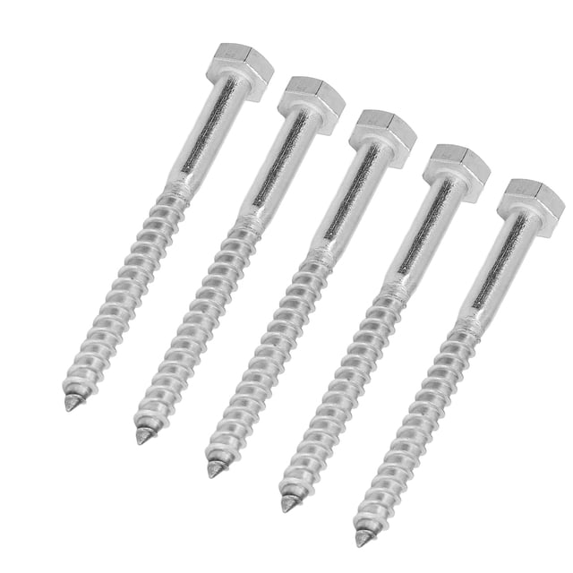 Tornillo de entrenador autorroscante de madera, tornillo de entrenador medio autorroscante de acero inoxidable 304 Tornillos de retraso hexagonales autorroscantes Resultados impresionantes