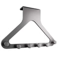 thumbnail image 2 of Puntoco 1PCS No Drill Door Hanger Corner Coat Rack Wall Mounted Clothes Rack Side Cabinet Hat Rack for Bedroom and Closet Organization -17.32*8.66IN, 2 of 3