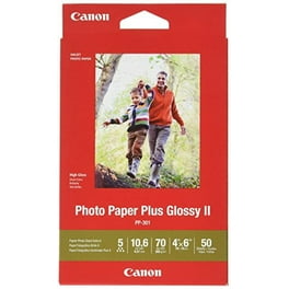 Photo Paper Plus Glossy II, 10.6 mil, 4 x 6, Glossy White, 50/Pack Photo Paper Plus Glossy II, 10.6 mil, 4 x 6, Glossy White, 50/Pack