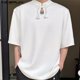 thumbnail image 4 of INCERUN Tops 2024 estilo coreano para hombre, camiseta con decoración de borlas y hebilla, camiseta informal de verano para hombre, cuello alto, manga corta, camiseta S-5XL, 4 of 5