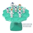 thumbnail image 2 of Balance Tree Astronaut Board Game Educational Stacking, Parent Child Interaction Desktop Battle Game, STEM Learning Activity Gift Set Mint Green, 2 of 4