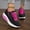 Black&Red, variant on Women'S Hot Style Thick Sole Casual All-Match Wiggle Shoes Lightweight Comfortable Breathable Fashion Sports Shoes, Women Shoes, Sneakers