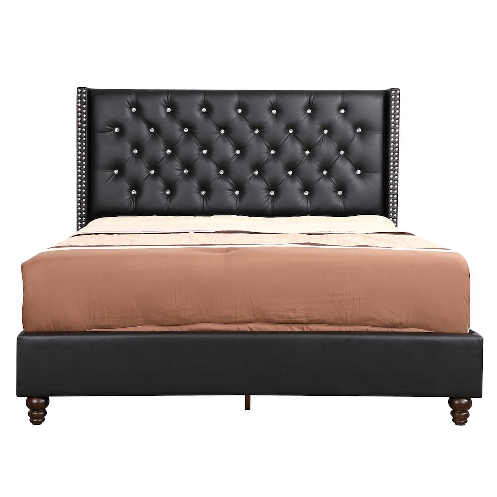 Glory Furniture Julie Full Bed in Black Color