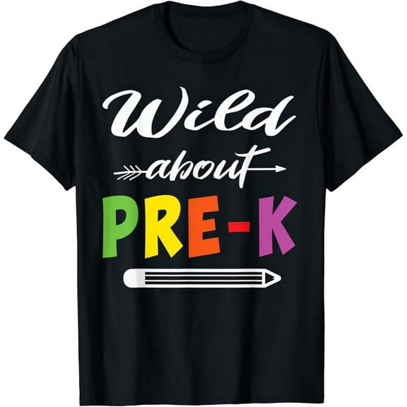 Wild About Preschool Pre-K Back To School T-Shirt