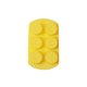 thumbnail image 2 of Molde de silicona para pasteles de 6 cavidades resistente al calor, utensilios para hornear alimentos complementarios para bebés, bandeja para Herramientas y accesorios para hornear Amarillo Bearachild  HA080523-01, 2 of 6