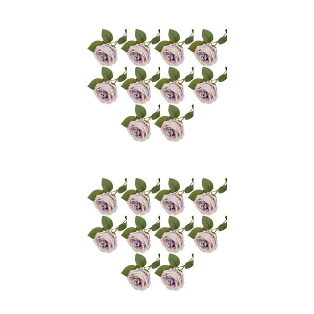 Ramo de Flores Artificiales Toystoory 10 Piezas Núcleo morado