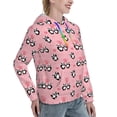 thumbnail image 6 of Kdxio Valentine'S Day Panda Print Womens Oversized Hoodies Sweatshirts Hooded Pullover Tops Sweaters Casual-XX-Large, 6 of 7