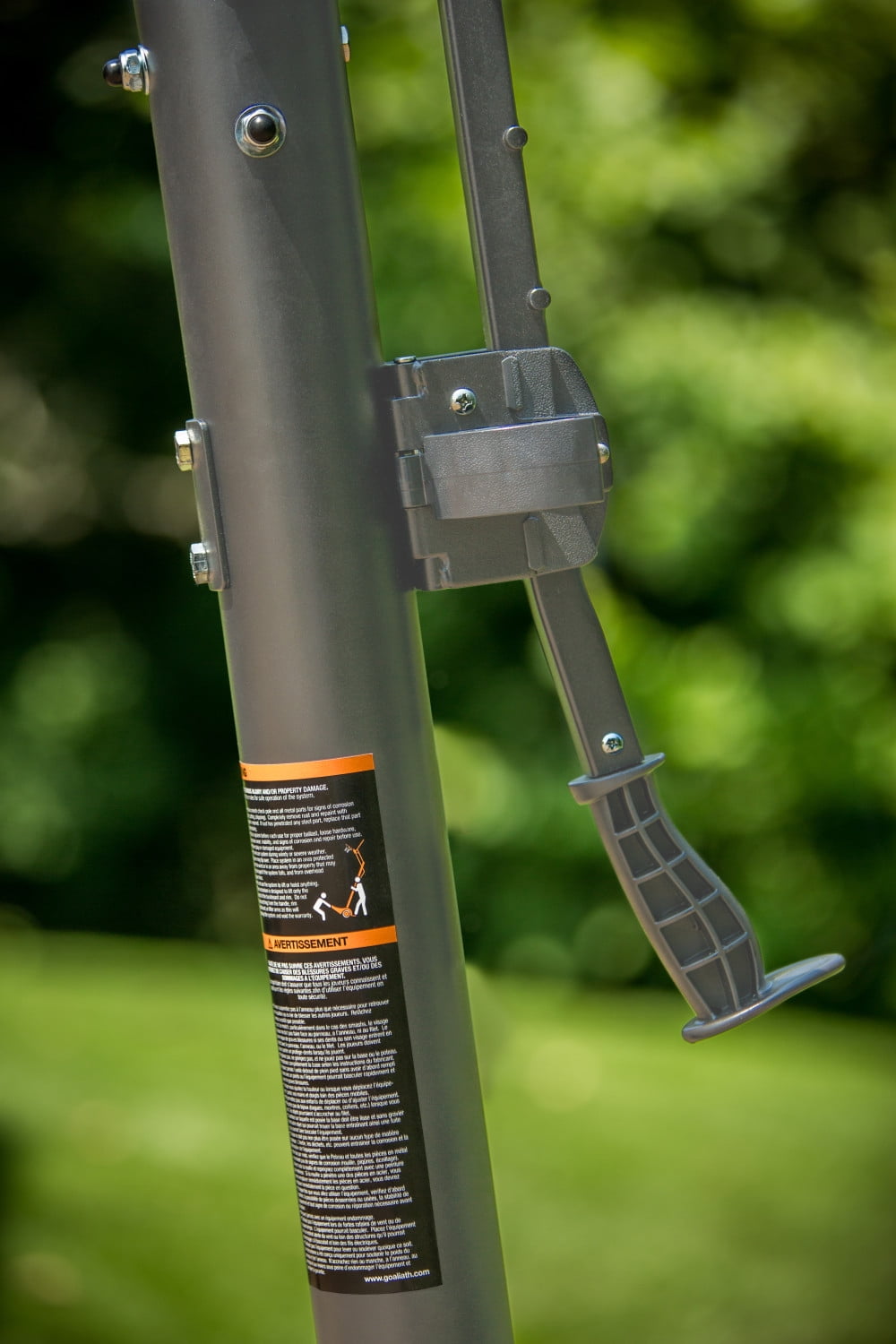 Silverback SBX 54" Backboard Portable Height-Adjustable Basketball Hoop Assembles in 90 Minutes