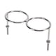 thumbnail image 4 of Portavasos de doble anillo de acero inoxidable 316 con arandela de tuerca de montaje sólida antiinclinación para yates RVs, 4 of 9