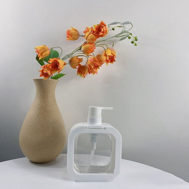 Botella Vacía con Bomba de Loción Rellenable Jadeshay 500 ml Material PET
