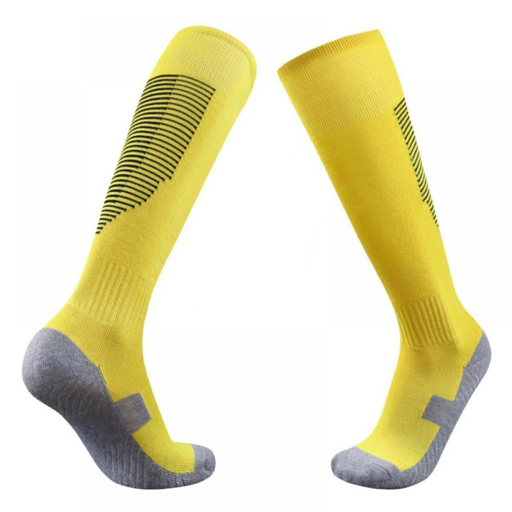 Men's Compression Soccer Socks Football Sock Sport Athletic Over Knee High Socks 