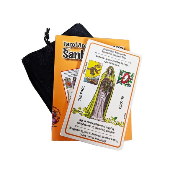 Nuevo Tarot Arcanos Mayores con la Santísima Muerte